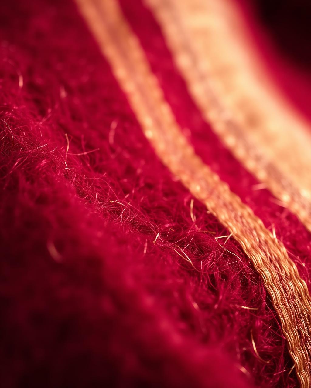 Gold zari border detail